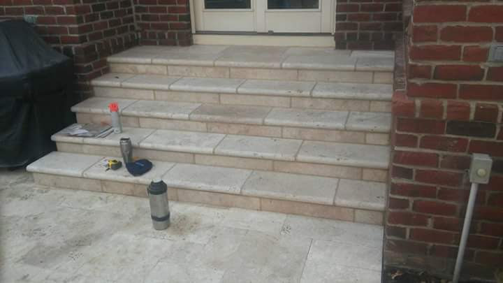 Beautiful Travertine Stonework 